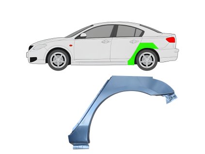 Lem%20zadni%CC%81ho%20blatni%CC%81ku%20%20Leva%CC%81%20Mazda%203%20BK%202003 2009