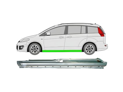 Kompletni%CC%81%20pra%CC%81h%20%20Leva%CC%81%20Mazda%205%202005 2010