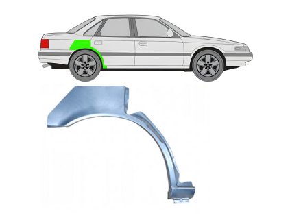 Lem%20zadni%CC%81ho%20blatni%CC%81ku%20%20Prava%CC%81%20Mazda%20626%201988 1992