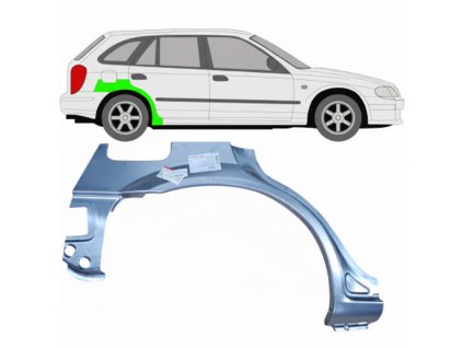 Lem%20zadni%CC%81ho%20blatni%CC%81ku%20%20Prava%CC%81%20Mazda%20323F%201998 2004