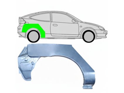 Lem%20zadni%CC%81ho%20blatni%CC%81ku%20%20Prava%CC%81%20Mazda%20323C%20BH%201994 1998