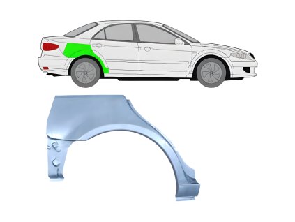 Lem%20zadni%CC%81ho%20blatni%CC%81ku%20%20Prava%CC%81%20Mazda%206%202002 2008%20HATCHBACK
