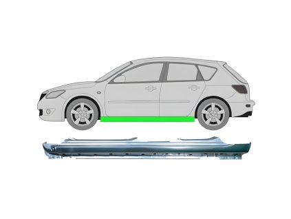 Kompletni%CC%81%20pra%CC%81h%20%20Leva%CC%81%20Mazda%203%20BK%202003 2009