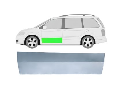 Opravny%CC%81%20plech%20pr%CC%8Cedni%CC%81ch%20dver%CC%8Ci%CC%81%20%20Leva%CC%81%20Mazda%20MPV%201999 2006