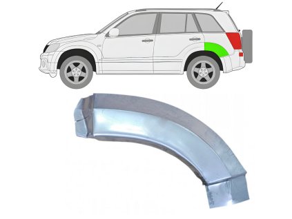Opravny%CC%81%20plech%20zadni%CC%81ho%20blatni%CC%81ku%20zadni%CC%81%20c%CC%8Ca%CC%81st%20na%20Suzuki%20Grand%20Vitara%202005 2012%20%20Leva%CC%81