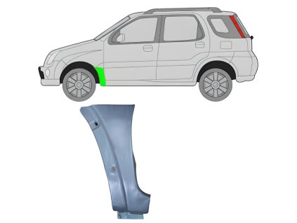 Opravny%CC%81%20plech%20pr%CC%8Cedni%CC%81ho%20blatni%CC%81ku%20na%20Suzuki%20Ignis%202000 2008%20%20Leva%CC%81