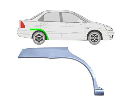 Lem%20zadni%CC%81ho%20blatni%CC%81ku%20na%20Suzuki%20Liana%202001 2007%20%20Prava%CC%81