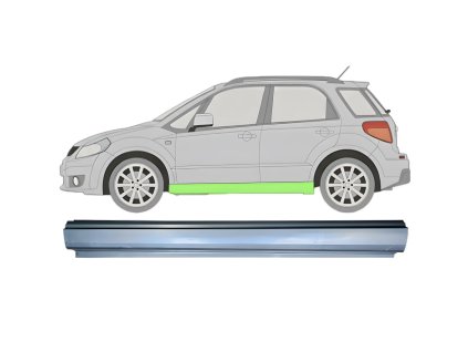 Opravny%CC%81%20plech%20prahu%20na%20Fiat%20Sedici%20Suzuki%20Sx4%202006 2014%20%20Leva%CC%81