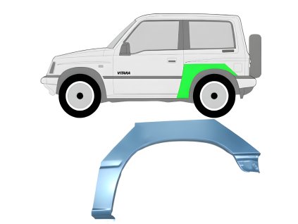 Lem%20zadni%CC%81ho%20blatni%CC%81ku%20na%20Suzuki%20Vitara%201988 1998%20%20Leva%CC%81