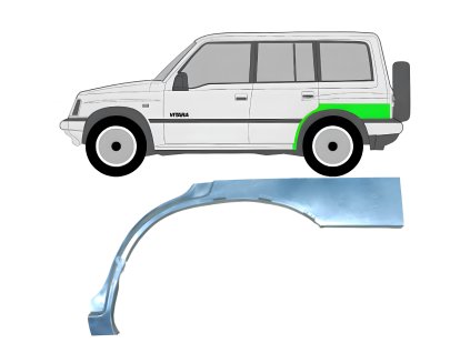 Lem%20zadni%CC%81ho%20blatni%CC%81ku%20na%20Suzuki%20Vitara%201996 2003%20%20Leva%CC%81