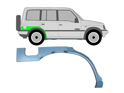 Lem%20zadni%CC%81ho%20blatni%CC%81ku%20na%20Suzuki%20Vitara%201996 2003%20%20Prava%CC%81