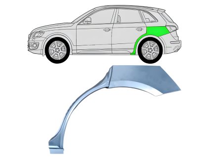 Lem%20zadni%CC%81ho%20blatni%CC%81ku%20na%20Audi%20Q5%202008 2012%20%20Leva%CC%81