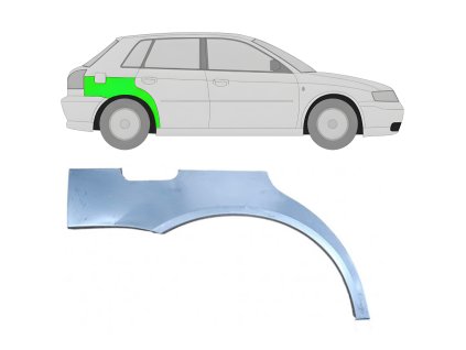 Lem%20zadni%CC%81ho%20blatni%CC%81ku%20na%20Audi%20A3%208L%201996 2003%20%20Prava%CC%81