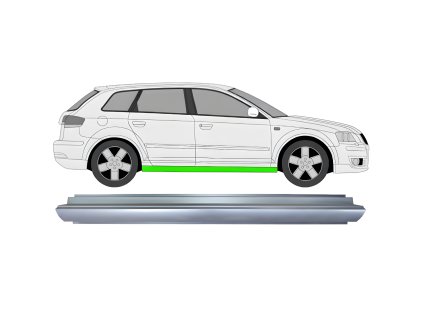 Opravny%CC%81%20plech%20prahu%20na%20Audi%20A3%208P%202003 2012%20%20Leva%CC%81%20%3D%20Prava%CC%81%20%28symetricka%CC%81%29