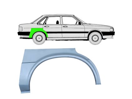 Lem%20zadni%CC%81ho%20blatni%CC%81ku%20na%20Audi%2080%20B2%201978 1986%20%20Prava%CC%81