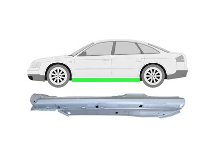 Opravny%CC%81%20plech%20prahu%20na%20Audi%20A6%20C5%201997 2004%20%20Leva%CC%81