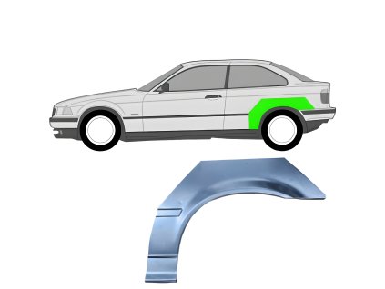 Lem%20zadni%CC%81ho%20blatni%CC%81ku%20na%20BMW%203%20E36%201994 2000%20%20Leva%CC%81%20%20COMPACT