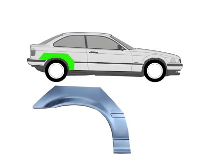 Lem%20zadni%CC%81ho%20blatni%CC%81ku%20na%20BMW%203%20E36%201994 2000%20%20Prava%CC%81%20%20COMPACT