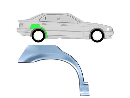 Lem%20zadni%CC%81ho%20blatni%CC%81ku%20na%20BMW%203%20E36%201990 2000%20%20Prava%CC%81%20%20SEDAN