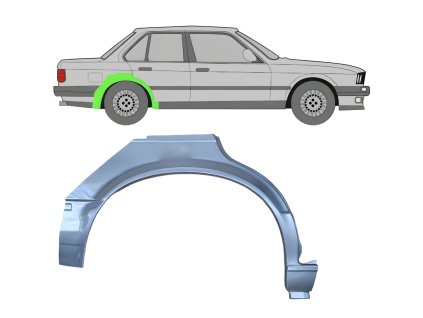 Lem%20zadni%CC%81ho%20blatni%CC%81ku%20na%20BMW%203%20E30%201982 1987%20%20Prava%CC%81