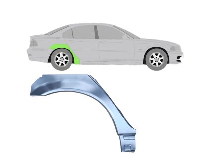 Maly%CC%81%20opravny%CC%81%20plech%20zadni%CC%81ho%20blatni%CC%81ku%20na%20BMW%20E46%203%201998 2005%20%20Prava%CC%81