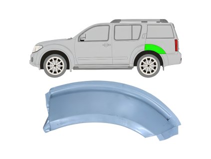 Opravny%CC%81%20plech%20zadni%CC%81ho%20blatni%CC%81ku%20horni%CC%81%20c%CC%8Ca%CC%81st%20na%20Nissan%20Pathfinder%202004 2013%20%20Leva%CC%81