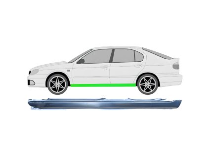 Kompletni%CC%81%20pra%CC%81h%20na%20Nissan%20Primera%201996 2001%20%20Leva%CC%81