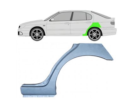 Lem%20zadni%CC%81ho%20blatni%CC%81ku%20na%20Nissan%20Primera%201996 2001%20%20Leva%CC%81