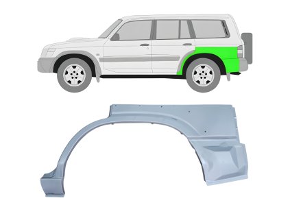 Lem%20zadni%CC%81ho%20blatni%CC%81ku%20na%20Nissan%20Patrol%201997 2009%20%20Leva%CC%81