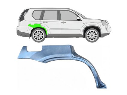 Lem%20zadni%CC%81ho%20blatni%CC%81ku%20na%20Nissan%20X TRAIL%202007 2014%20%20Prava%CC%81