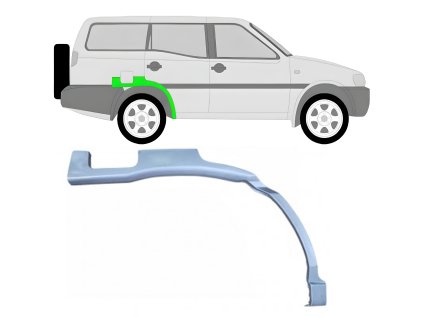 Lem%20zadni%CC%81ho%20blatni%CC%81ku%20na%20Nissan%20Terrano%201993 1999%20%20Prava%CC%81%20%285%20dver%CC%8Ci%CC%81%29