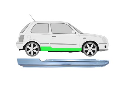 Opravny%CC%81%20plech%20prahu%20na%20Nissan%20Micra%201992 2003%20%20Prava%CC%81