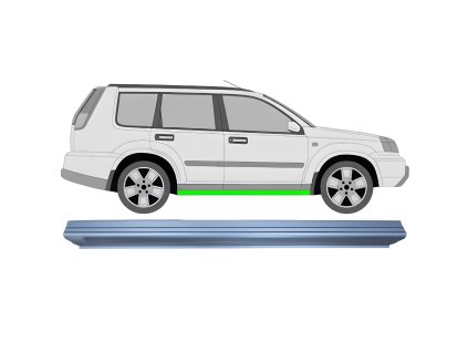 Opravny%CC%81%20plech%20prahu%20na%20Nissan%20X TRAIL%202001 2007%20%20Prava%CC%81