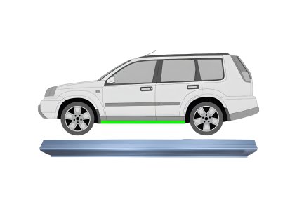 Opravny%CC%81%20plech%20prahu%20na%20Nissan%20X TRAIL%202001 2007%20%20Leva%CC%81