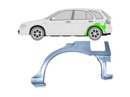 Opravny%CC%81%20plech%20spodni%CC%81%20c%CC%8Ca%CC%81sti%20zadni%CC%81ho%20blatni%CC%81ku%20na%20Nissan%20Almera%201995 2000%20%20Leva%CC%81