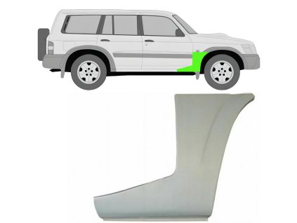 Opravny%CC%81%20plech%20pr%CC%8Cedni%CC%81ho%20blatni%CC%81ku%20spodni%CC%81%20c%CC%8Ca%CC%81st%20na%20Nissan%20Patrol%201997 2009%20%20Prava%CC%81