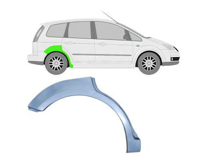Lem%20zadni%CC%81ho%20blatni%CC%81ku%20na%20Ford%20Focus%20C MAX%20%20C MAX%202003 2010%20%20Prava%CC%81
