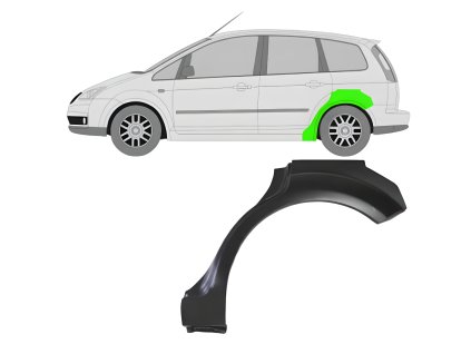 Lem%20zadni%CC%81ho%20blatni%CC%81ku%20na%20Ford%20Focus%20C MAX%202003 2007%20%20Leva%CC%81