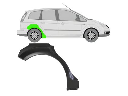 Lem%20zadni%CC%81ho%20blatni%CC%81ku%20na%20Ford%20Focus%20C MAX%202003 2007%20%20Prava%CC%81