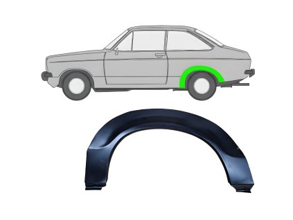 Lem%20zadni%CC%81ho%20blatni%CC%81ku%20na%20Ford%20Escort%201974 1980%20%20Leva%CC%81