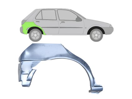 Lem%20zadni%CC%81ho%20blatni%CC%81ku%20na%20Ford%20Fiesta%201995 1999%20%20Prava%CC%81