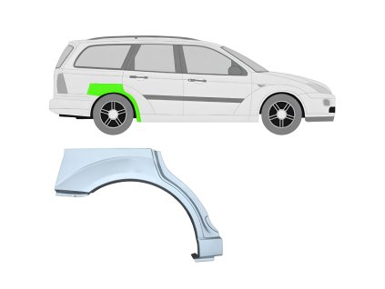 Lem%20zadni%CC%81ho%20blatni%CC%81ku%20na%20Ford%20Focus%201998 2007%20%20Prava%CC%81%20%20COMBI