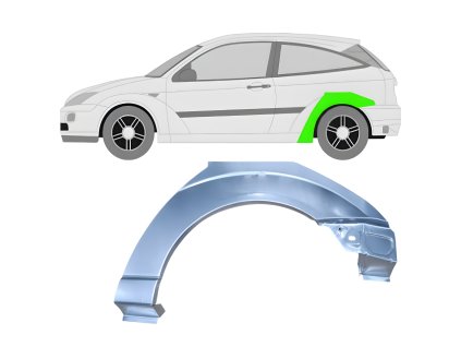Lem%20zadni%CC%81ho%20blatni%CC%81ku%20na%20Ford%20Focus%201998 2007%20%20Leva%CC%81