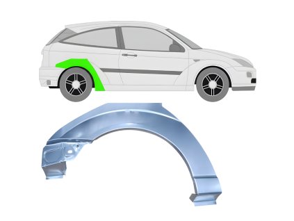 Lem%20zadni%CC%81ho%20blatni%CC%81ku%20na%20Ford%20Focus%201998 2007%20%20Prava%CC%81