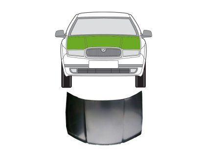 Kapota Škoda Fabia 1