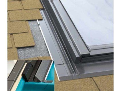 ESV T Thermo Eindeckrahmen – für flache Dachdeckung (Bitumen, Schiefer, Dachpappe)