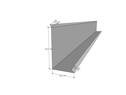 Wandanschlussblech 1