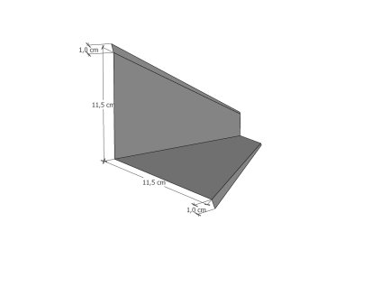 Obere Wandanschlussblech 4