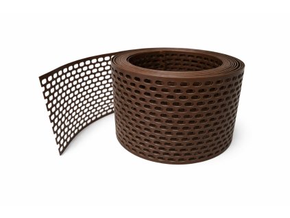 Vogelschutzgitter 80 mm 5 m Rolle PVC braun