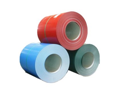 Verzinktes Tafelblech mit Folie lackiert 0,5 mm